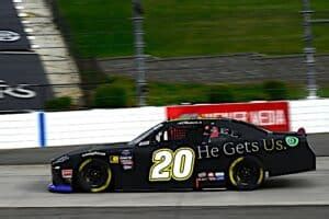 Aric Almirola Survives Late.